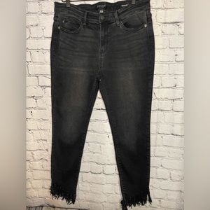 Judy Blue Black Jeans with Fringe